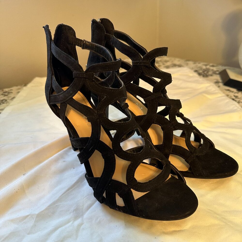 Kelly & Katie Caged Heels Talinia Size 8